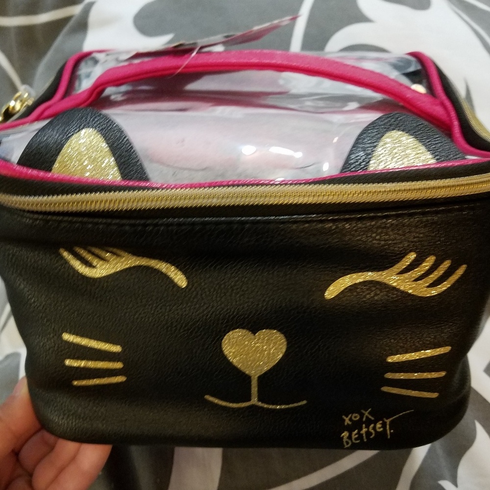Betsey Johnson cosmetic bags
